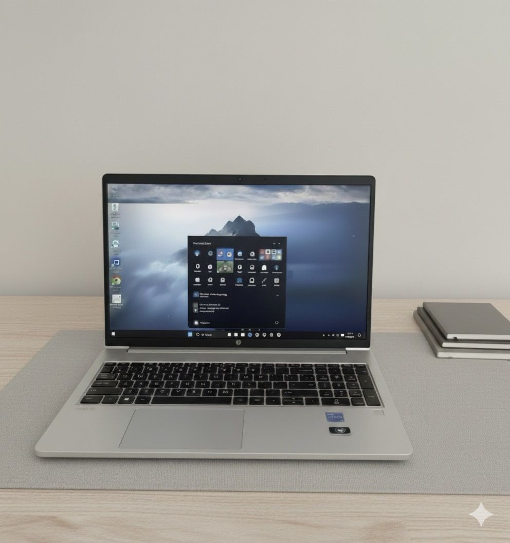 HP Pro Series 15” Laptop – Open Box – Win 11 – Great Battery – Ready Now