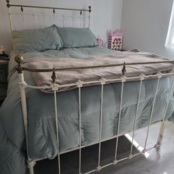 Antique Brass Iron Bed Frame