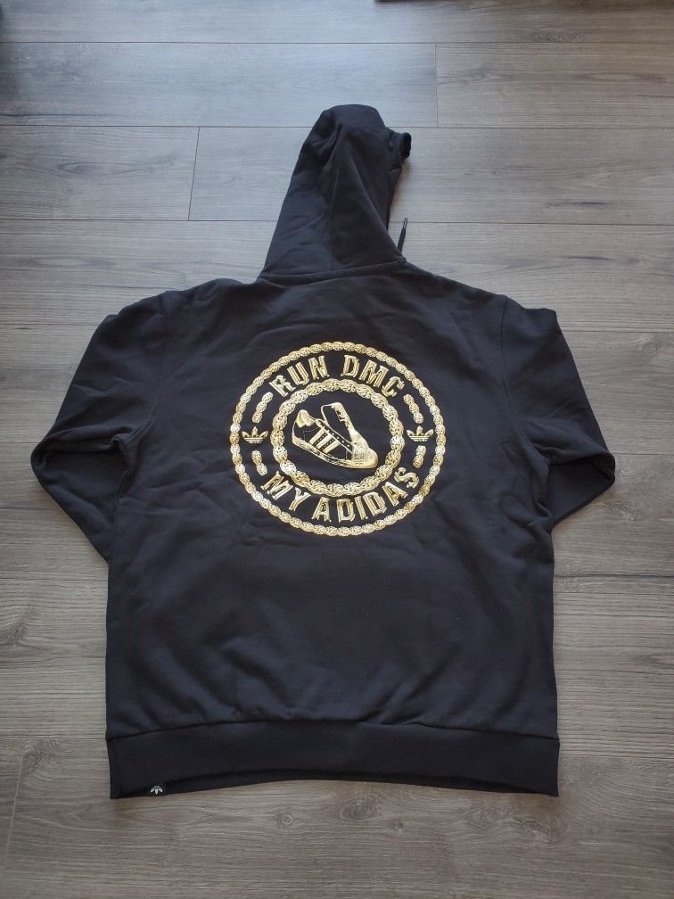 RUN DMC My Adidas Hoodie Mens Size Medium