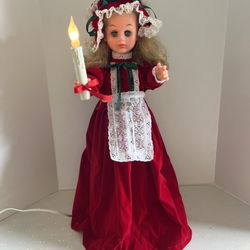 Animated Christmas Doll