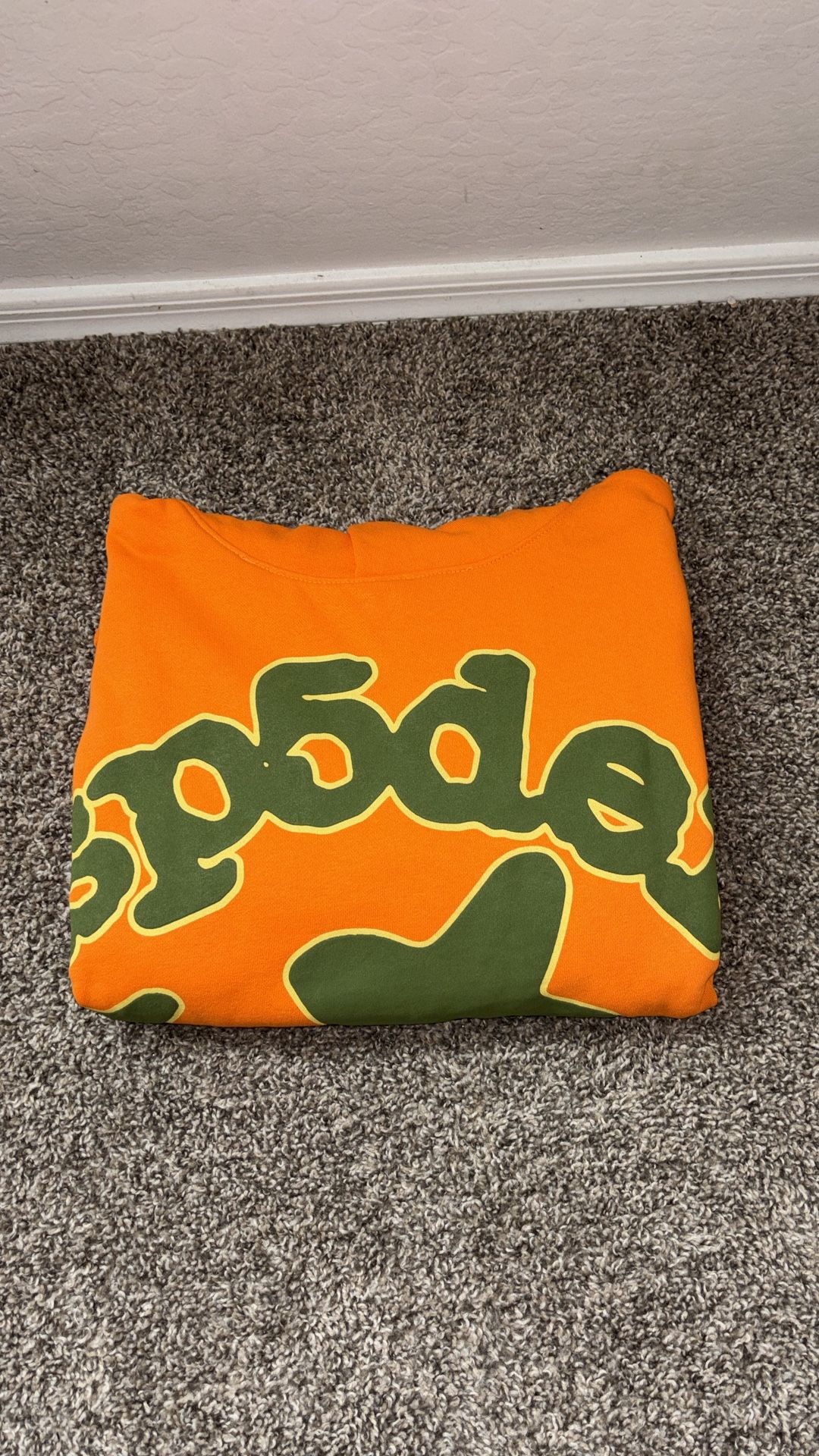 Sp5der Belgua Hoodie Size Medium