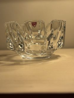 French Crystal  Bowl