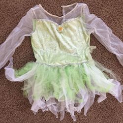 Kids tinker bell costume Size 7/8