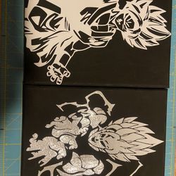 dragon ball z hand made canvas