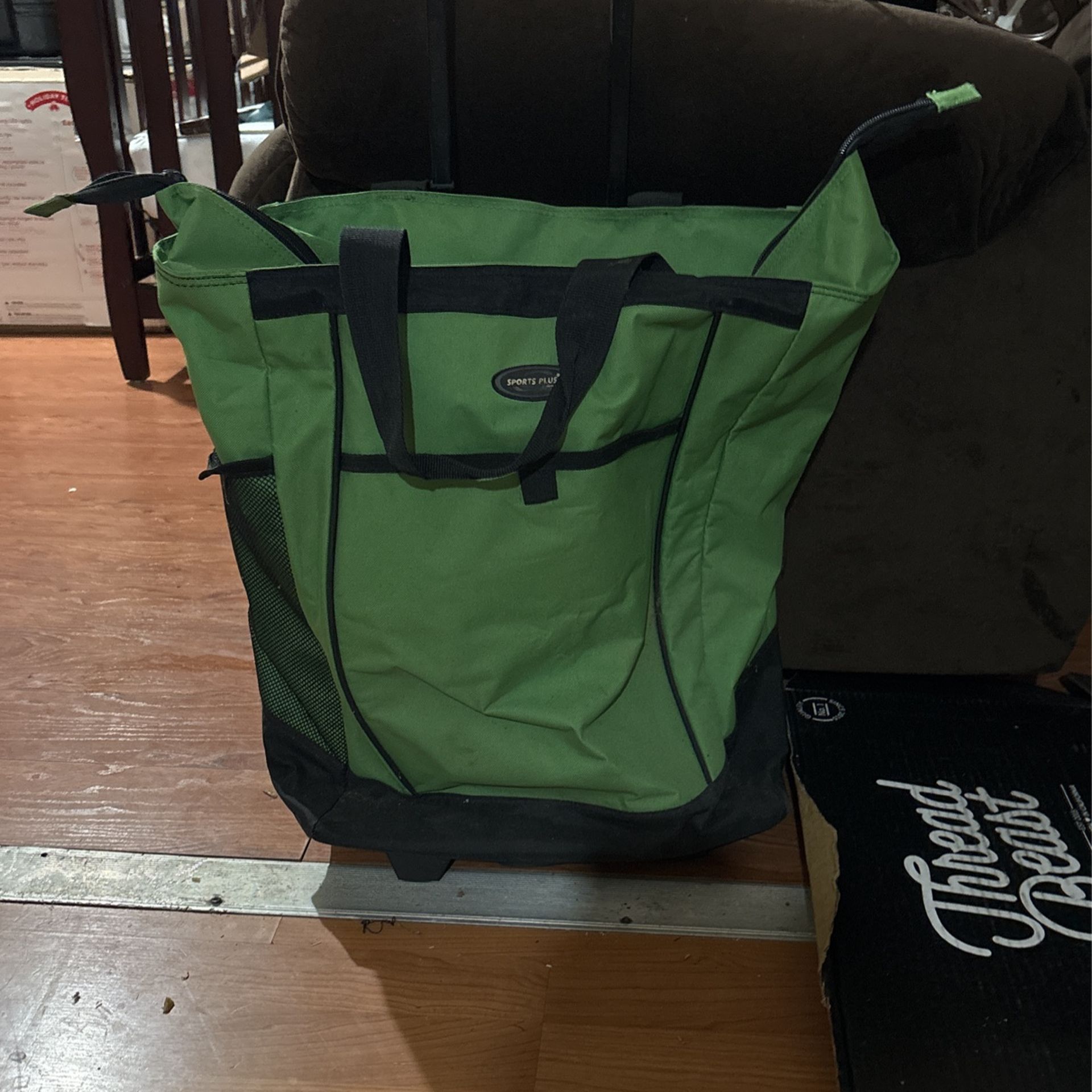 Green Sports Bag