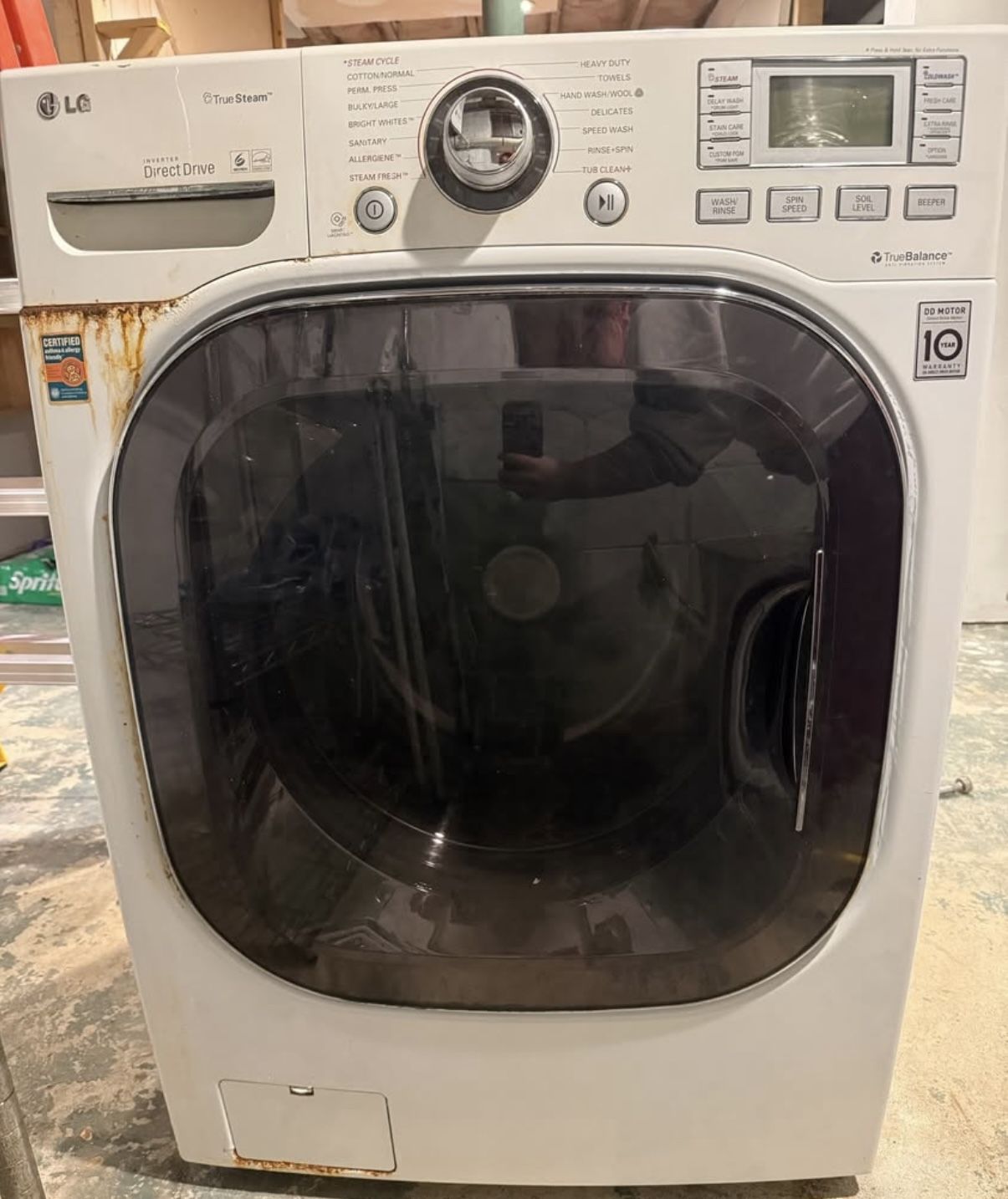 LG front Load Stackable Washer 4.5-Cu. Ft 