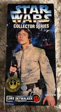 Vintage 1996 Kenner Star Wars Collector Series 12” Luke Skywalker (Bespin) Figure w/ Original Box