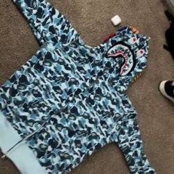 Blue Bape Hoodie (fake)