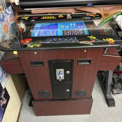 Arcade Machine Cherry Wood 