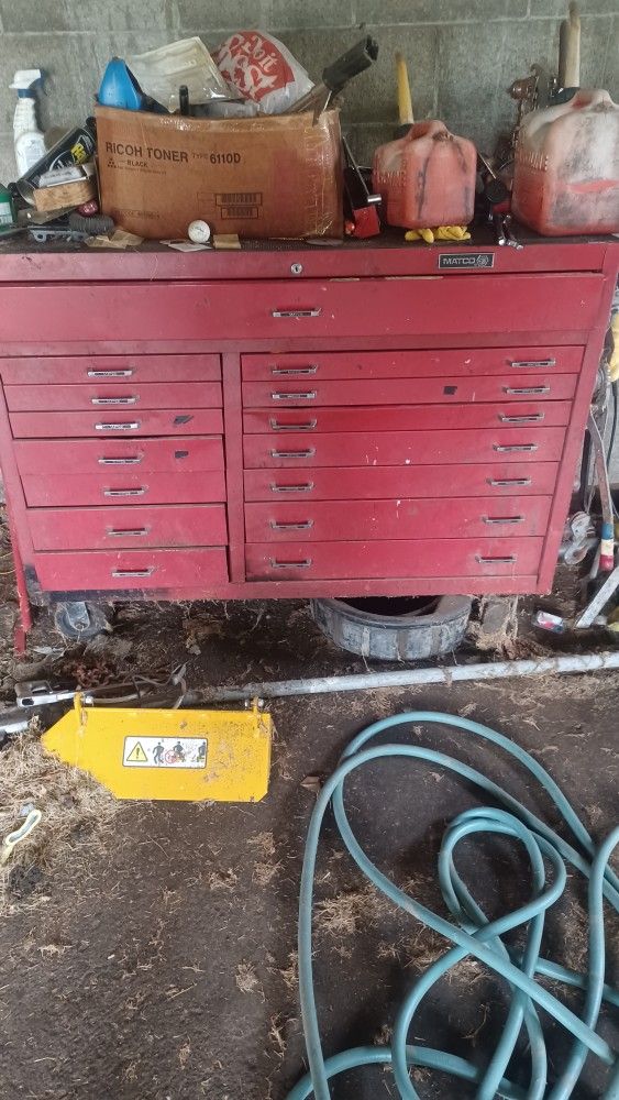 MATCO TOOL BOXES, Lawn Equipment, Tools Etc.