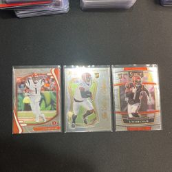Ja’Marr Chase 3 Card Rookie Lot