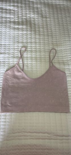 Light pink crop top