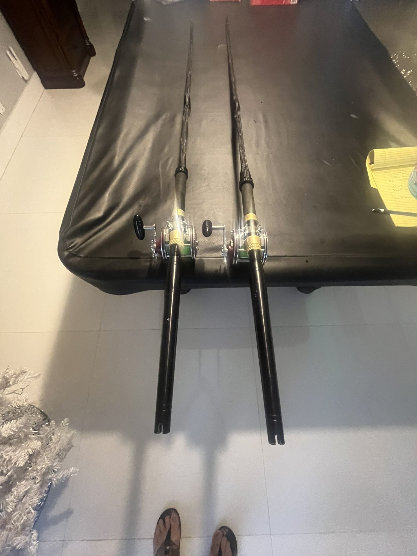 Fishing Rod & Reel Penn 113H Special 4/0 Senator, Two Rod & Reel Combo