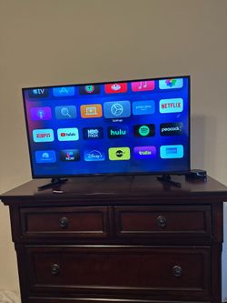 MOVING SALE – 40” Insignia TV + Apple TV Bundle
