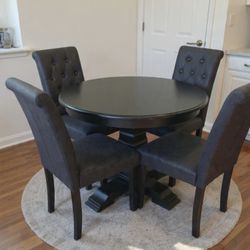 Dining  Set Black. New.