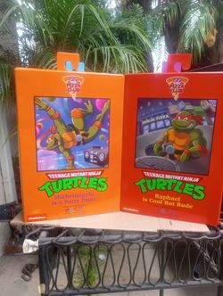 NECA Nickelodeon Teenage Mutant Ninja Turtles lot