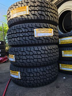 285 70 17 Groundspeed tires Con 50,000 millas de Garantía