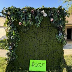 Wedding Quinceañera Backdrop Decor