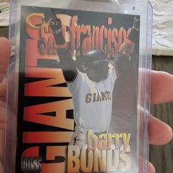 Barry Bonds '97 Skybox Circa Boss Insert Baseball Card 