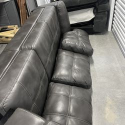 Leather Couch 