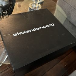 Alexander Wang Dahlia Womens Ankle Strap Wedge Sandals