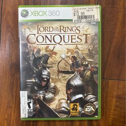 The Lord of the Rings: Conquest (Microsoft Xbox 360, 2009)