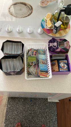 Hundreds of Pokeman Cards