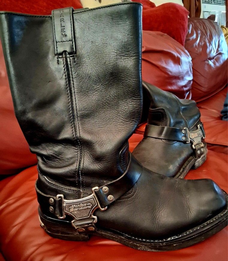 Men's Harley Davidson Motorcycle Boots
