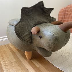 Dinosaur Foot Rest / Storage
