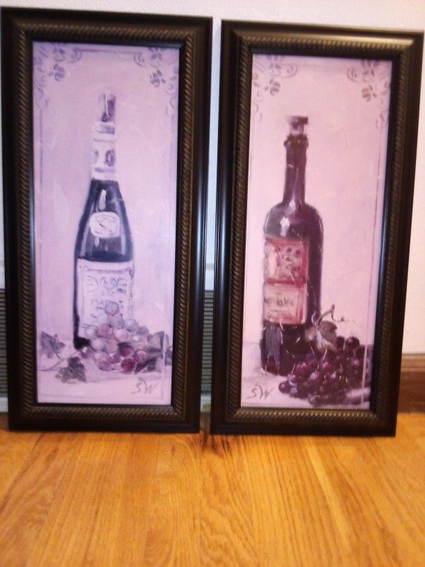 Wine Bottle Artwork