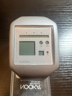 2008 Nooka Zub Zoo Men 3-09570 Multifunction Rubber Quartz Digital 39mm Watch 7 3/4"
