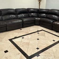 Leather Sofa Recliner