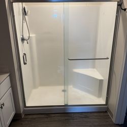 Shower Glass Doors. 