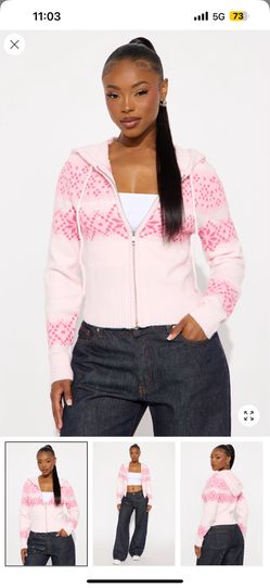 Fashion Nova Pink Sweater