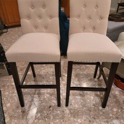 2-NWT Safavieh Norah 31.5" Bar Stools $250 obo