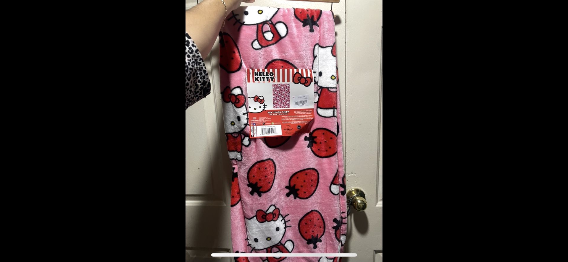 Hello Kitty Strawberry Blanket Up For Trade
