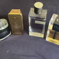 4 barely used Men’s Colognes For Sale