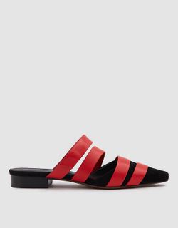 Neous Red & Black Slide Flat NEW!!