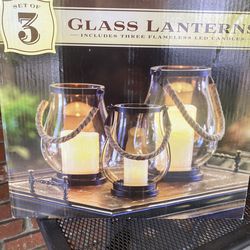 Glass lanterns