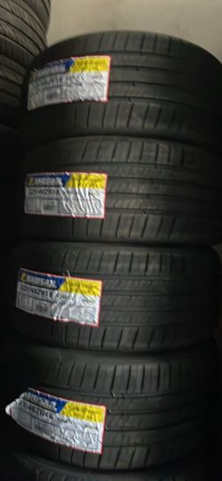 New tires 225/40/18 landsail tires $100 each plus tax