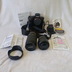 Sony Alpha 7 III Camera With Accessories