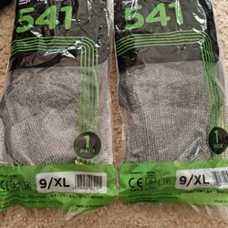 Two(2) Pair..New 9/XL Showa 541 Cut Resistant Gloves