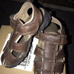 Leather Boys Size 10 Summer Sandals by Carters