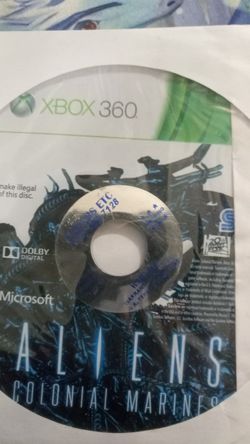 Xbox 360 aliens game