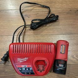 Milwaukee Charger And Battery 