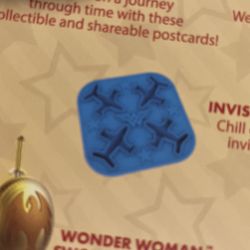 Wonder Woman Invisible Jet Ice Cube Mold