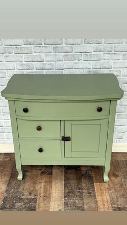 Vintage Sage Dresser