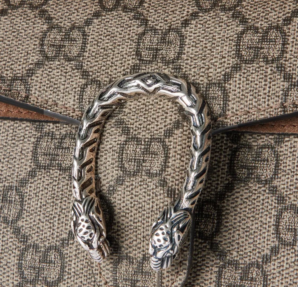 Gucci GG Supreme Dionysus Super Mini Bag - 100% Authentic