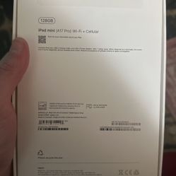 iPad Mini 128gb 250$