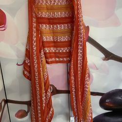 Hijab Dark orange